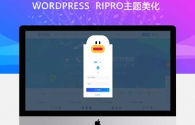 RIPRO主题美化-登录注册框动态美化添加SVG登录特效（张嘴特效）